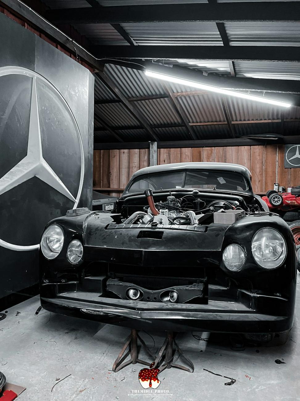 Classic car restoration